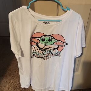 Star Wars Womens White T-Shirt